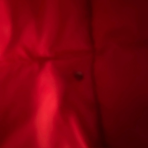 Columbia Omni Heat Womens Small Red Hooded Down PufferJacket Reflective Lining - Picture 10 of 11